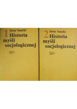 Historia myśli socjologicznej 2 Tomy