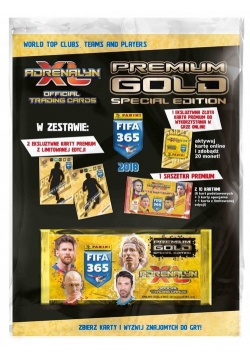 Adrenalyn XL FIFA 2018 Saszetka Premium Gold
