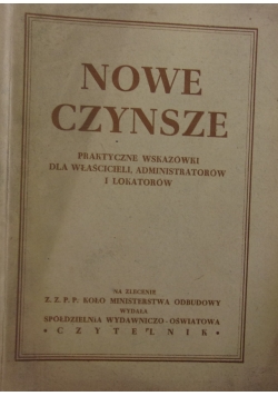 Nowe czynsze, 1948 r.