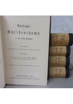 Apologie des Christentums Tom I-V, ok. 1900 r.