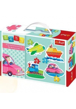 Puzzle Baby Classic - Pojazdy TREFL