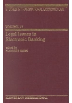 Legal Issues in Electronic Banking volume 17