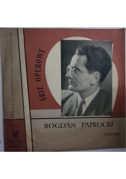 Arie operowe tenor, płyta winylowa