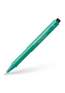 Cienkopis Ecco Pigment 0.1 mm zielony 10 sztuk