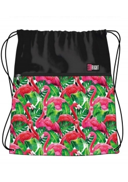 Worek na obuwie Flamingo Pink & Green