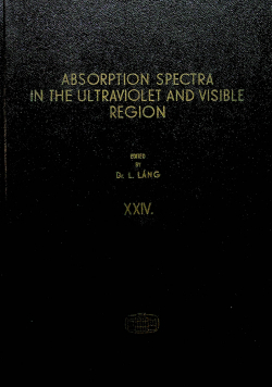 Absorption spectra in the ultraviolet and visible region