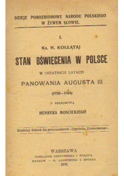 Stan oświecenia w Polsce, 1905 r.