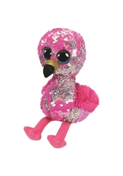 Beanie Boos cekinowy flaming Pinky