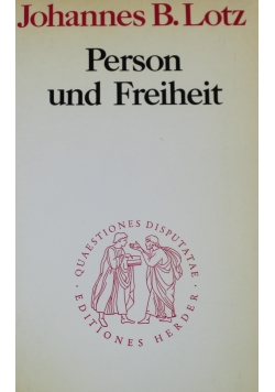 Person und Freiheit