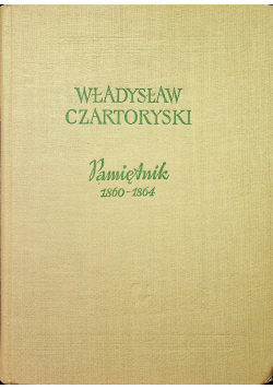 Pamiętnik 1860 1864