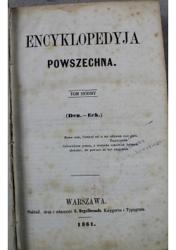 Encyklopedyja powszechna tom 7 1861 r.