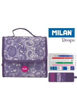 Multipiórnik MILAN z 2 piórnikami DROPS