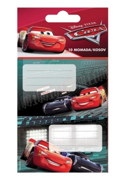 Naklejki na zeszyt Cars 3