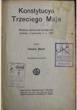 Konstytucja Trzeciego Maja