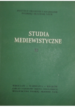 Studia mediewistyczne 12