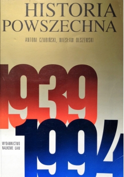 Historia powszechna 1939 do 1994
