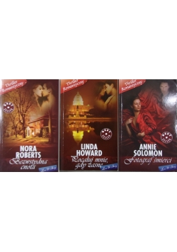Thriller romantyczny.Zestaw 3 książek