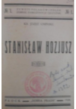 Stanisław Hozjusz, 1928 r.