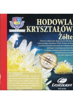 Hodowla kryształów żółte