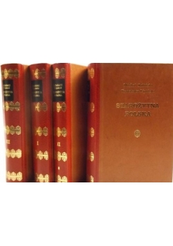 Starożytna Polska, t.1-4 Komplet, reprint z 1843 r.