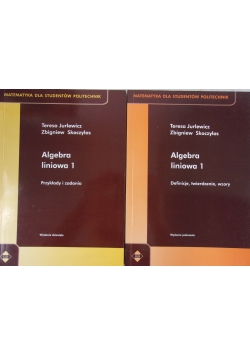 Algebra liniowa 1, Zestaw 2 książek