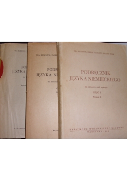 Podręcznik języka niemieckiego cz. I-III