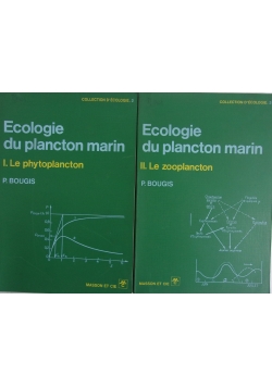 Ecologie du plancton marin, Tom I-II