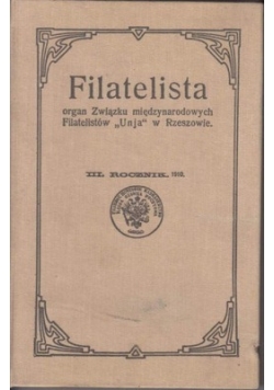 Filatelista, 1910 r.
