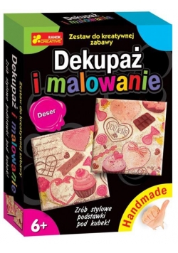 Handmade - Dekupaż i malowanie. Deser