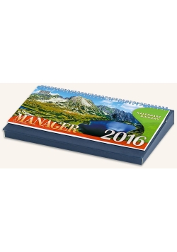 Kalendarz 2016 Biurowy Manager TELEGRAPH