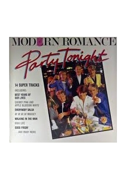 Modern Romance, Party Tonight, Płyta winylowa