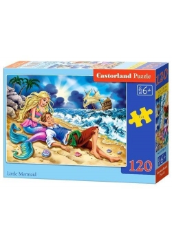 Puzzle 120 Little Mermaid CASTOR