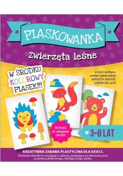 Piaskowanka. Zwierzęta leśne MAC