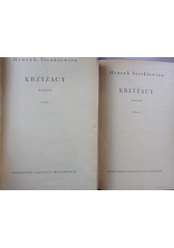 Krzyżacy , tom I-II
