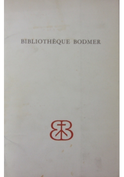 Bibliotheque Bodmer
