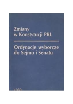 Ordynacje wyborcze do Sejmu i Senatu