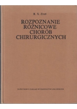 Rozpoznanie Różnicowe chorób chirurgicznych