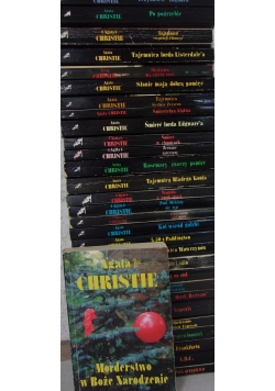Agatha Christie, Zestaw 30 książek