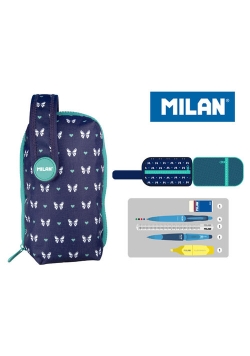Multipiórnik Milan owalny mini z 1 piórnikiem Origami