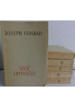 Joseph Conrad Dzieła, zestaw 6 książek
