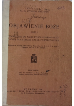 Objawienie Boże, część I. 1938 r.