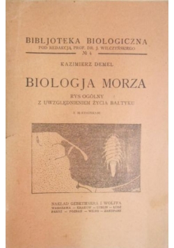 Biologja morza, 1927 r.