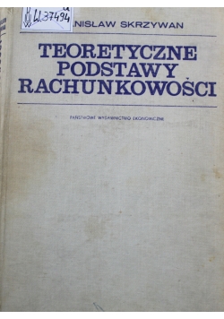 Teoretyczne podstawy rachunkowości