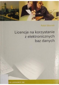 Licencje na korzystanie z elektronicznych baz danych
