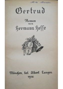 Gertrud, 1910 r.