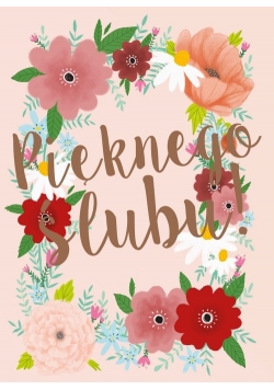 Henry karnet B6 Ślub - Pięknego ślubu