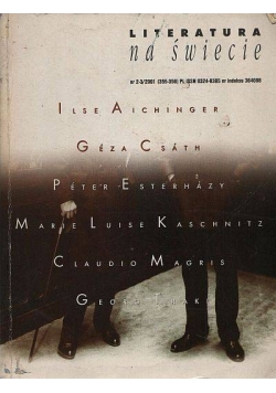 Literatura na świecie nr 2  3  2001