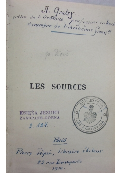 Les Sources