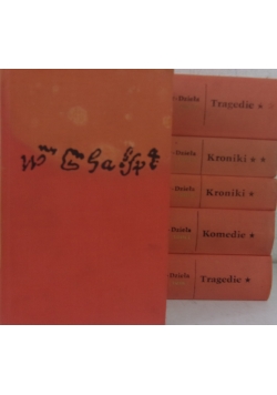 Wiliam Szekspir.  Dzieła dramatyczne tomy 1-6