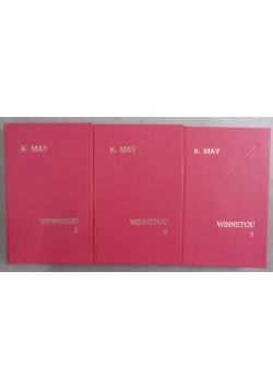 Winnetou, 3 tomy